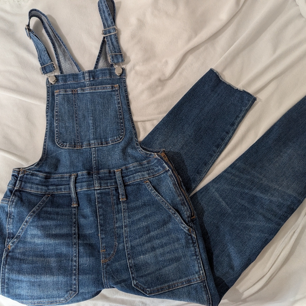 Madewell Indigo Denim Overalls